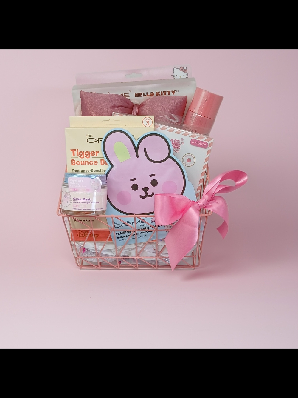 "Kawaii Self-Care Gift Basket - the Creme Shop, Hello Kitty And Disney